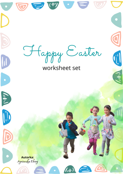 Happy Easter Worksheet Set