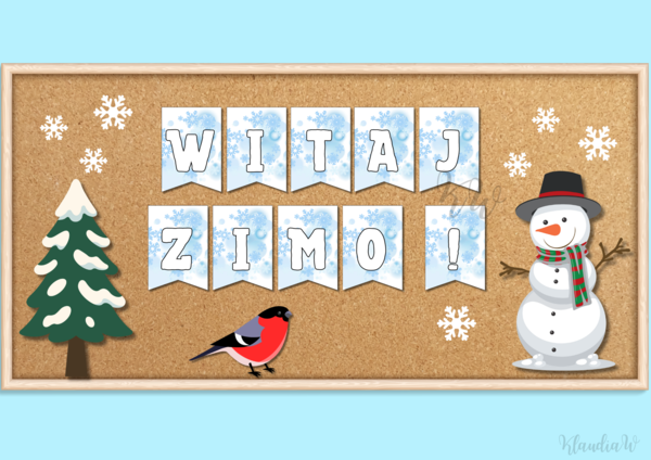 Gazetka zimowa „Witaj Zimo!”