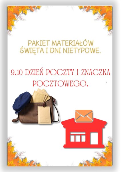 PAKIET MATERIAŁÓW NA PAŹDZIERNIK WEDŁUG KALENDARZA ŚWIĄT I DNI NIETYPOWYCH.