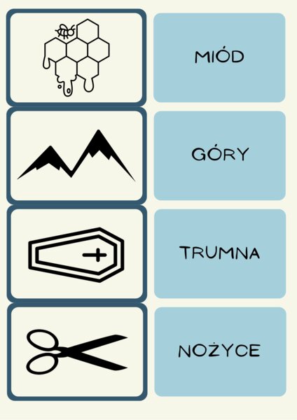 Kochanowski - gry (ja mam, kto ma, memory)