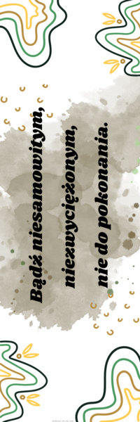 Zakładka do książki – motywacja 12