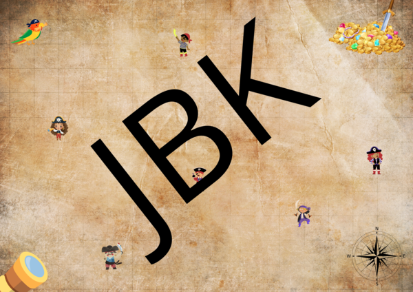 Mapa skarbów - Dodawanie i odejmowanie ułamków o jednakowych mianownikach.