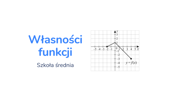 Własności funkcji szkoła średnia