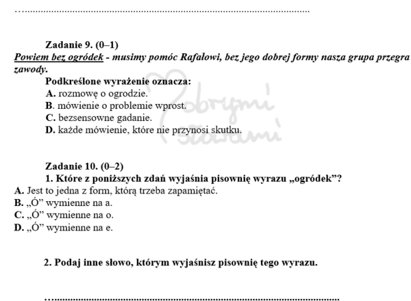 Tajemniczy ogród. Karta pracy