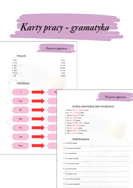 Brainy 4 unit 3 karty pracy gramatyka