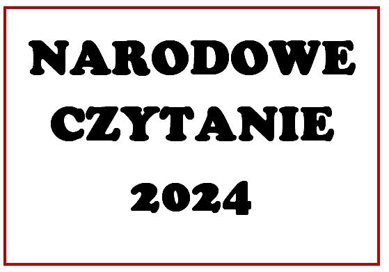 Narodowe czytanie - gazetka