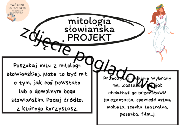 Mitologia słowiańska - projekt
