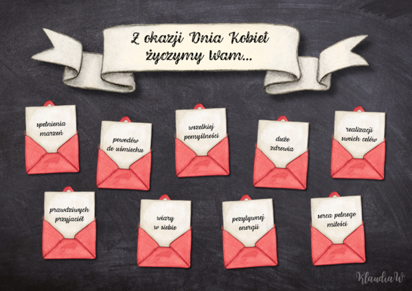 Dzień Kobiet - gazetka