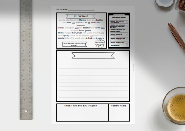 Writing Pack Worksheets - klasa 5