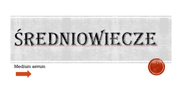 średniowiecze, prezentacja, gotowa lekcja z zadaniami