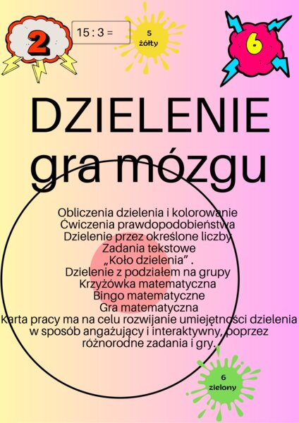 gra mózgu DZIELENIE 33 strony