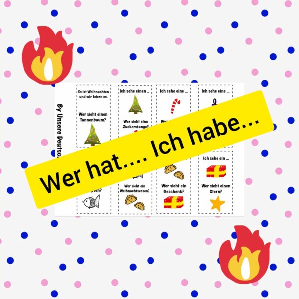Wer hat ich habe - świąteczne!