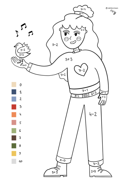 Kolorowanka matematyczna