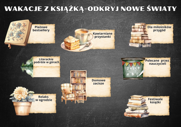 GAZETKA NA WAKACJE "ODKRYJ NOWE ŚWIATY" - STWÓRZCIE GAZETKĘ RAZEM Z UCZNIAMI!