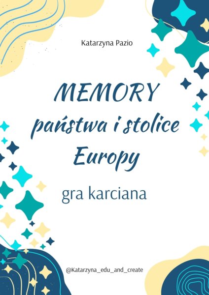 Memory - państwa i stolice Europy