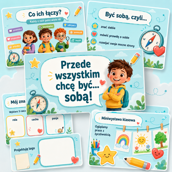 Temat lekcji: Przede wszystkim chcę... być sobą. Prezentacja.