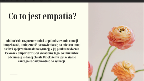 Empatia i wrażliwość
