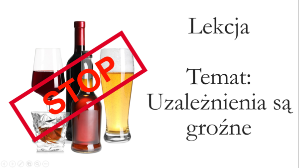 Klasa 4 - Czym jest uzależnienie? - prezentacja