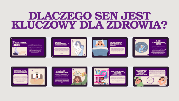 Edukacja Zdrowotna, Godzina wychowawcza- Dlaczego sen jest kluczowy dla zdrowia?– kl 8- 14 SLAJDÓW PDF