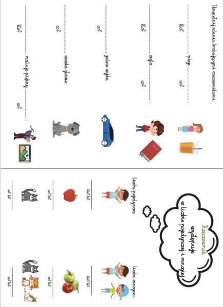 Rzeczownik - karta pracy