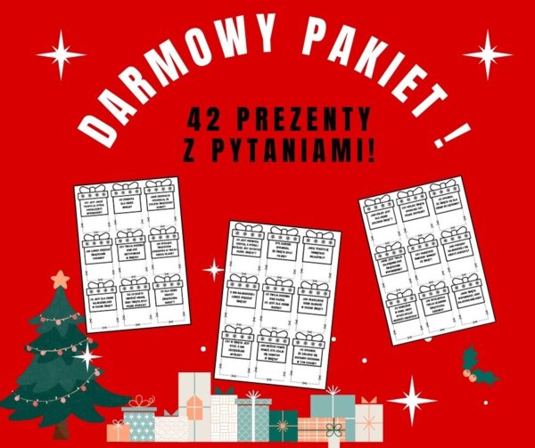 Darmowy pakiet: 42 prezenty z pytaniami!