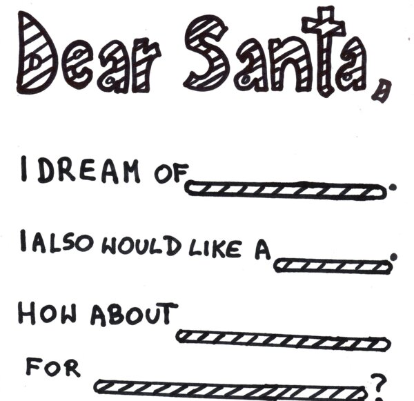 Santa Claus Wishlist