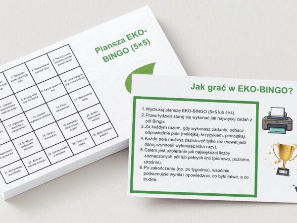 „Eko-bingo” z codziennymi nawykami
