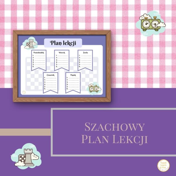 Szachowy Plan Lekcji – strategia na cały tydzień!