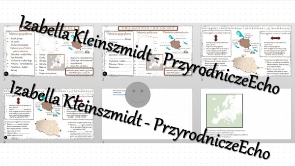 Minizestaw na temat „Położenie i granice Polski” – sketchnotka + karta pracy w power point + gratisowy link do prezentacji multimedialnej niekomercyjnej wykonanej w genial.ly do indywidualnego pobrania i użycia do celów niekomercyjnych. Geografia 7, „Śro