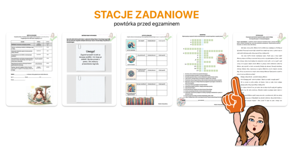 Powtórka przed egzaminem - stacje zadaniowe