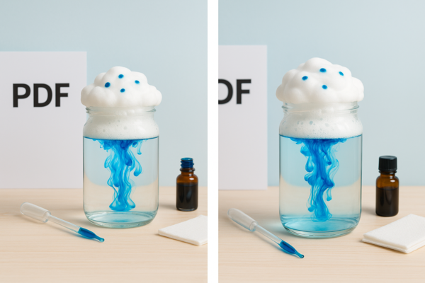 „Burza w Słoiku” — prosty eksperyment