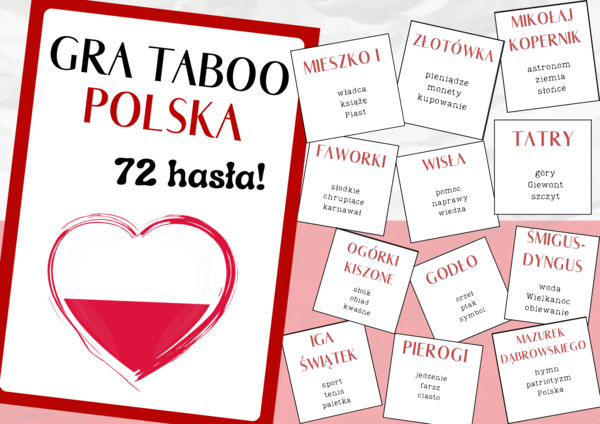 TABOO Polska – Edukacyjna Gra Słowna dla Nauczycieli, Wychowawców i Rodziców