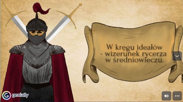 Ideał rycerza średniowiecznego - Pieśń o Rolandzie