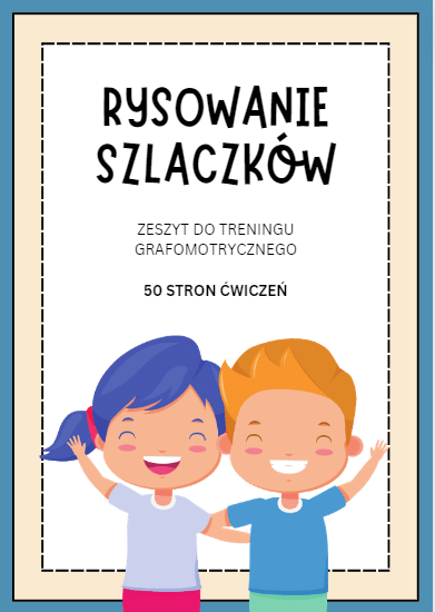 RYSOWANIE SZLACZKÓW ZESZYT DO TRENINGU GRAFOMOTORYCZNEGO
