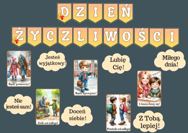 Dzień Życzliwości - materiał na gazetkę (pdf)