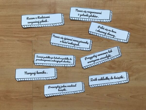 ?⛱?WAKACYJNE WYZWANIA , czyli 60 zadań do wykonania w czasie wakacji?⛱?