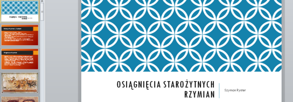 Osiągnięcia starożytnych Rzymian