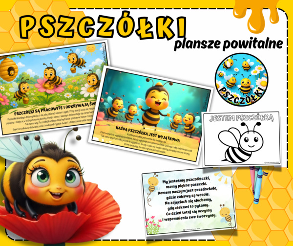 PSZCZÓŁKI - plansze powitalne