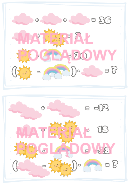 Zagadki logiczne - liczby całkowite klasy 5, 6, 7, 8