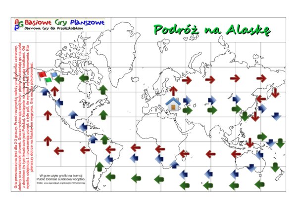 Podróż na Alaskę – Gra planszowa