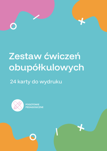Zestaw ćwiczeń obupółkulowych- 24 karty