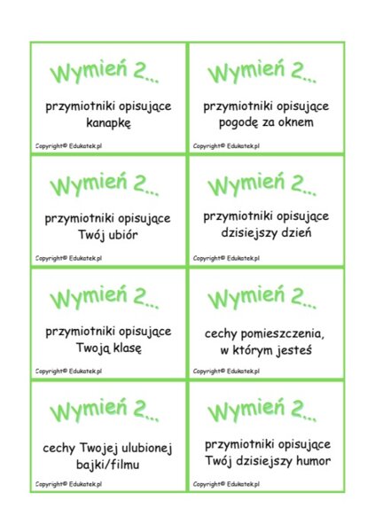 Gramatyczne „5 sekund”