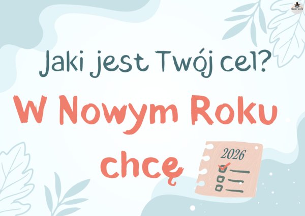 Jaki jest Twój cel na 2026? GAZETKA Nowy Rok