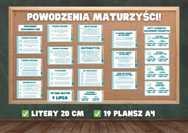 EGZAMIN MATURALNY - NAJWAŻNIEJSZE INFO Gazetka szkolna