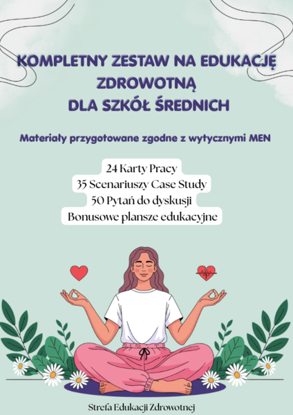 UPER ZESTAW DLA SZKÓŁ ŚREDNICH – KOMPLEKSOWY PAKIET EDUKACJI ZDROWOTNEJ