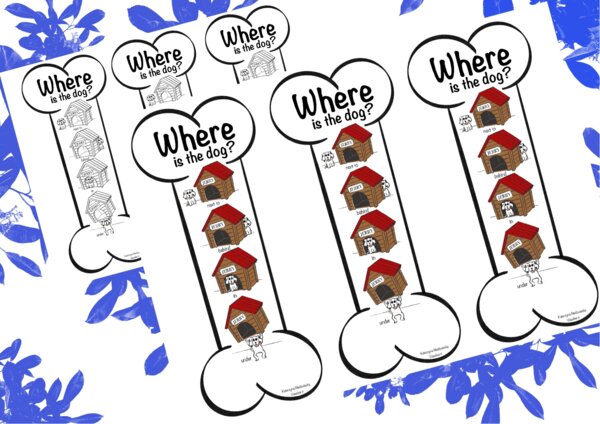 Tiger & Friends 2 Unit 2 zakładka kość prepositions of place przyimki miejsca