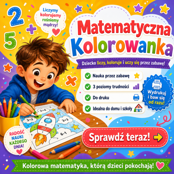 Matematyczna kolorowanka