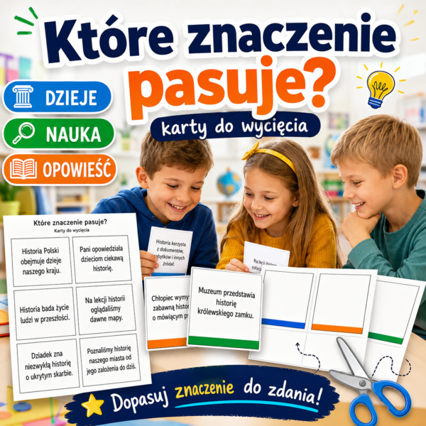 Które znaczenie pasuje?