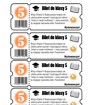 Bilet do klasy 5