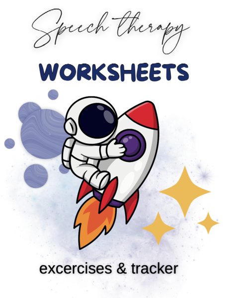 Worksheet logopedyczny w języku angielskim. Karty pracy - kolorowanki, ćwiczenia mowy i trackery postępów
